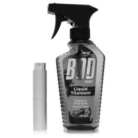 Bod Man Liquid Titanium by Parfums De Coeur Travel Spray