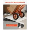 Door Threshold Ramp, 5 inch Rise, Aluminum Alloy Threshold Ramp Rated 800 lbs Load Capacity, Handicap Ramps for Home Steps for Wheelchair, Scooters