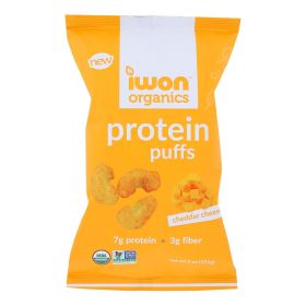 I Won! Nutrition Co - Chips Ched Chs Protein Stx - Case Of 12 - 5 Oz