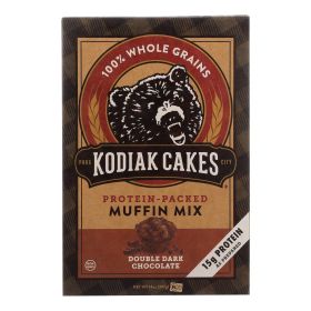 Kodiak Cakes Power Bake Double Dark Chocolate Protein Packed Muffin Mix - Case Of 6 - 14 Oz