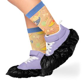 Black Disposable Shoe Covers for Indoors