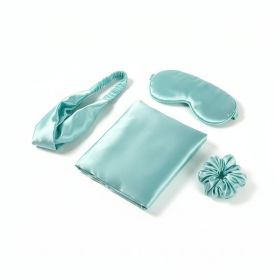 IYO Beauty Radiant Night Silk Set (Color: Teal)